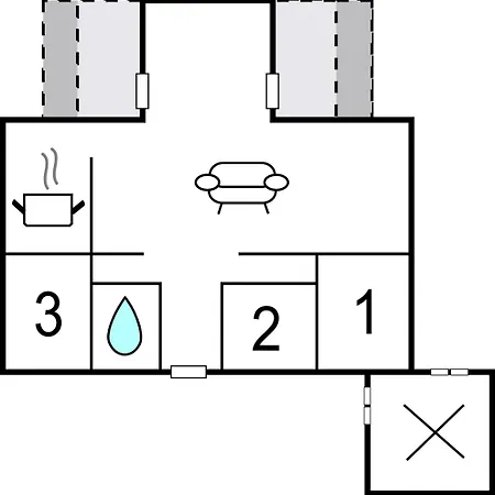 Prázdninový dům 3 Bedroom In Hyllinge *